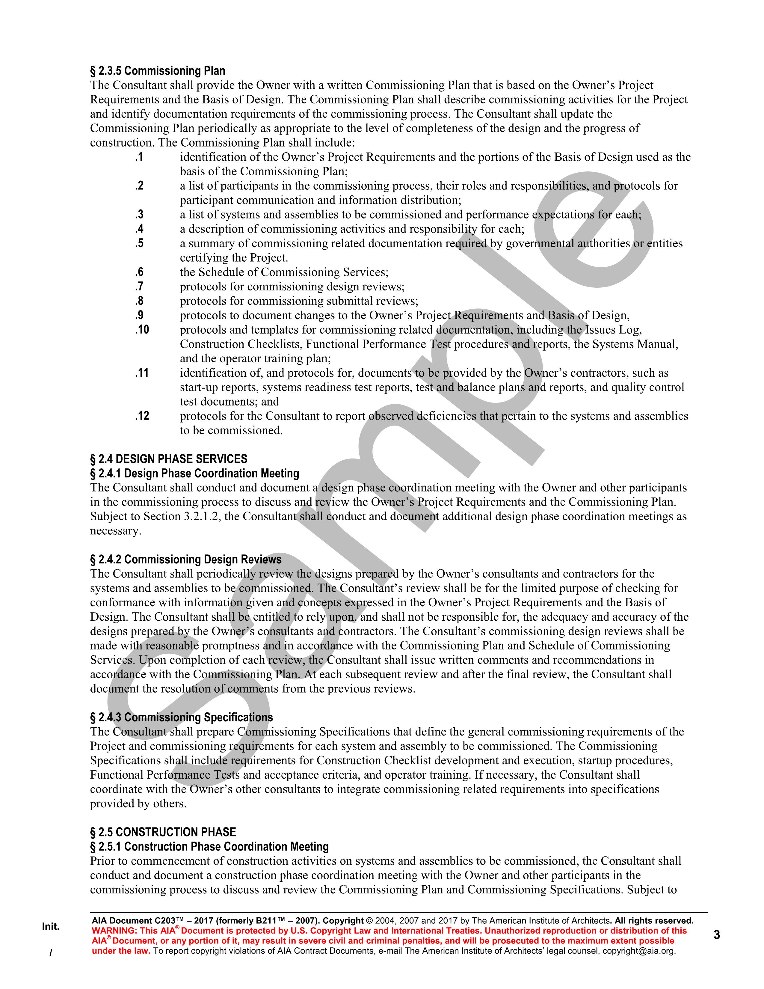 C203-2017 (formerly B211-2007) Standard Form Of Consultant’s Services ...